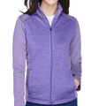 Devon & Jones Women's Newbury Colorblock Fleece ZIP Up Jacket