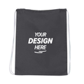 Q-Tees Economical Drawstring Bag