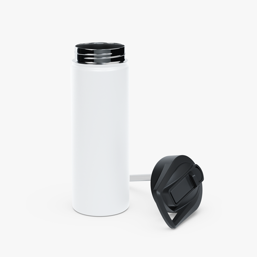 Stainless Steel Water Bottle, Standard Lid
