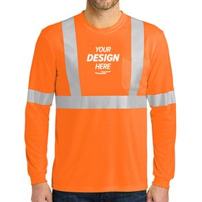 CornerStone Class 2 Long Sleeve Safety T-shirt
